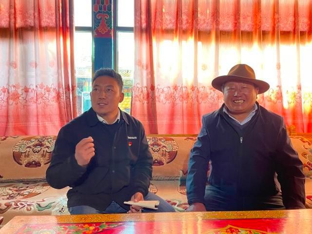 山南市贡嘎县次成贡布被村民再三挽留的第一书记